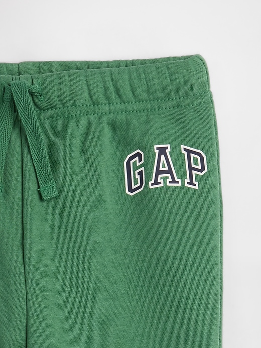 Image number 3 showing, babyGap Relaxed Pull-On Logo Joggers