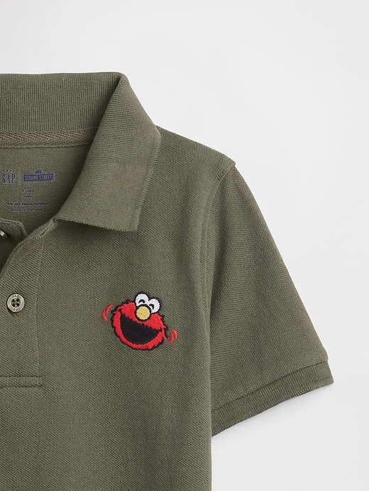 Image number 3 showing, babyGap Sesame Street Pique Polo Shirt