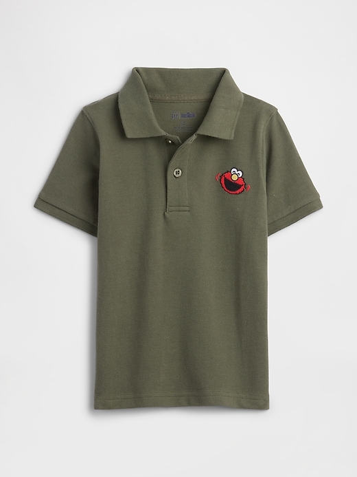 Image number 1 showing, babyGap Sesame Street Pique Polo Shirt