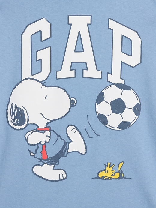 Image number 3 showing, GapKids Peanuts Logo T-Shirt