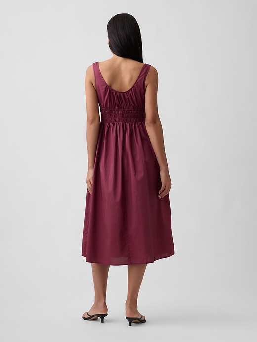 gap factory smocked midi dress Smocked Midi Dress