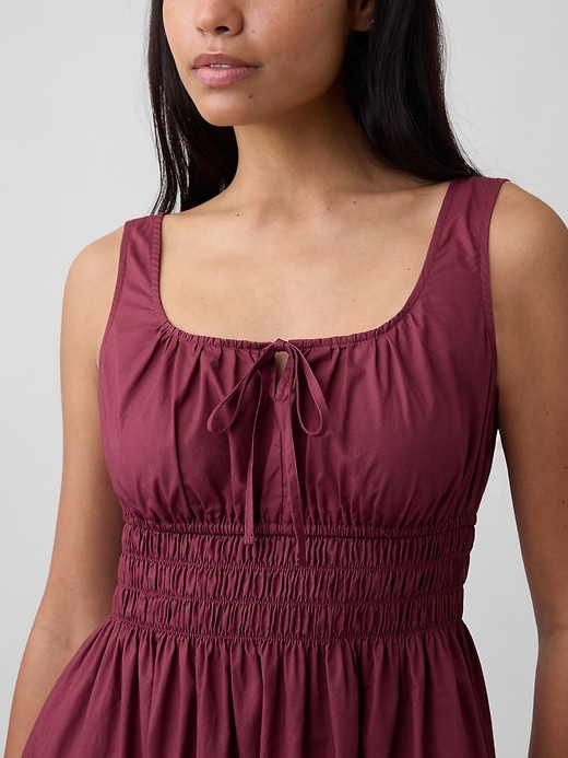 gap factory smocked midi dress Smocked Midi Dress