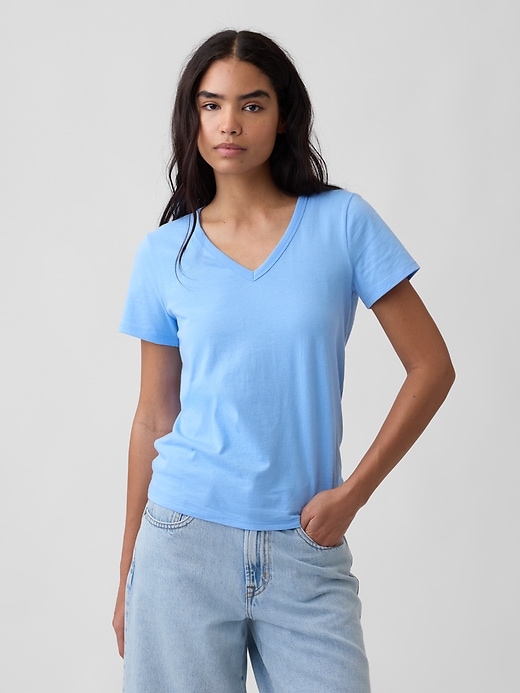 Image number 1 showing, Favorite V-Neck T-Shirt