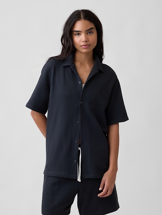 Adult French Terry Vacay Shirt in Standard Fit | Gap Factory