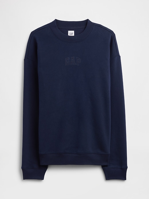 Image number 6 showing, Adult Relaxed Gap Mini-Logo Sweatshirt