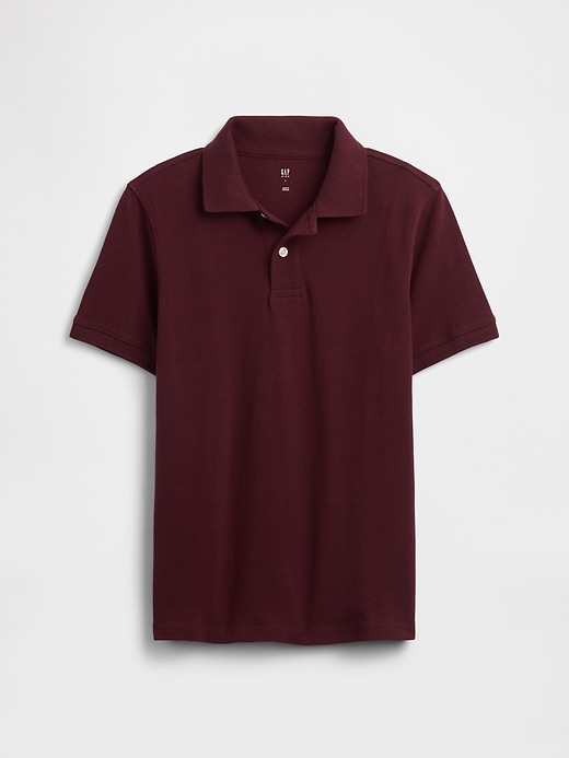 Image number 1 showing, Kids Pique Polo Shirt