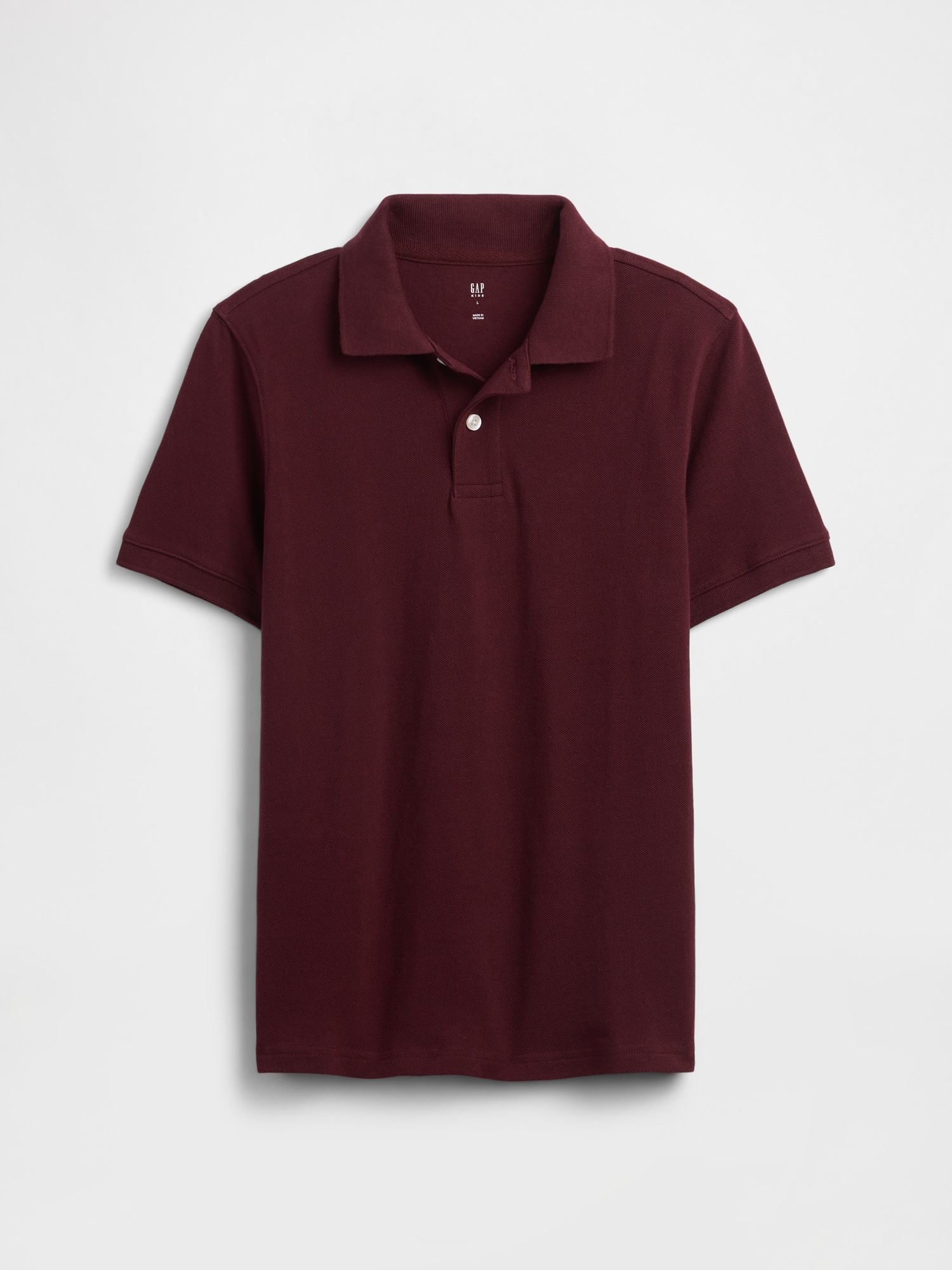 Kids Pique Polo Shirt