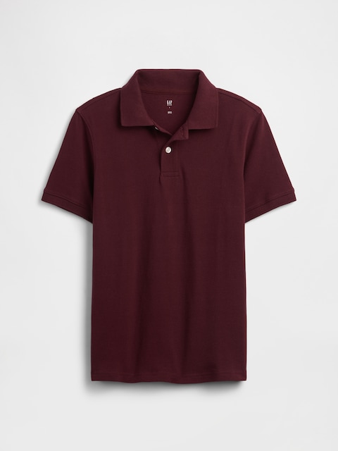 Kids Pique Polo Shirt