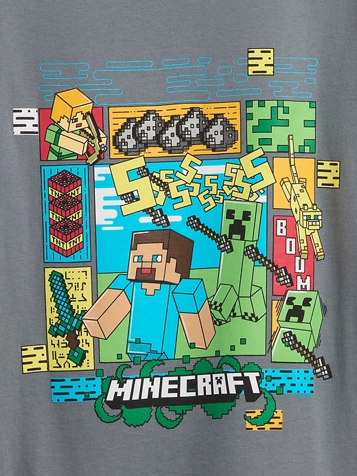 Image number 3 showing, GapKids Minecraft Graphic T-Shirt