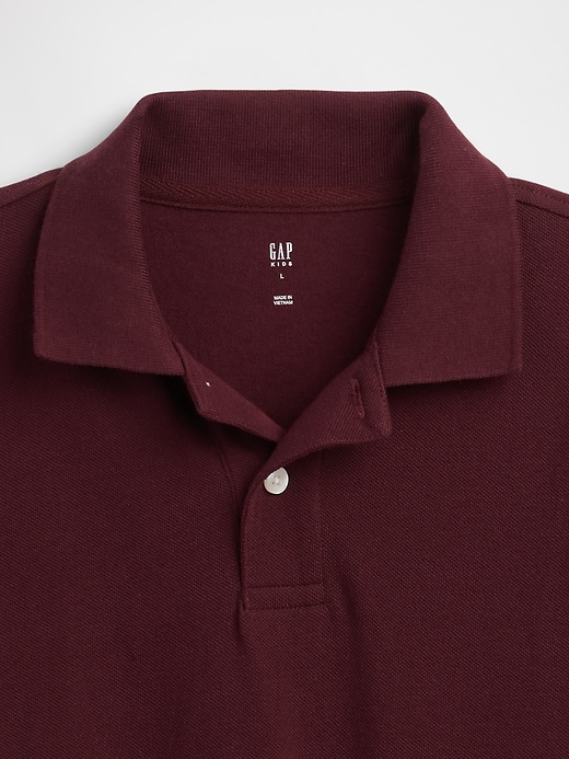 Image number 3 showing, Kids Pique Polo Shirt