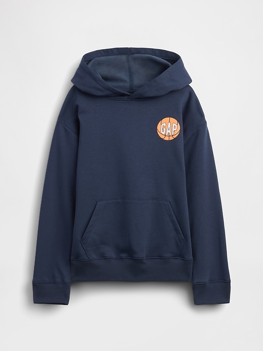 Image number 2 showing, Kids Relaxed Graphic Hoodie