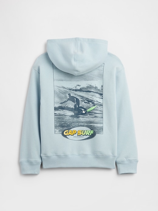 Image number 1 showing, Kids Relaxed Graphic Hoodie
