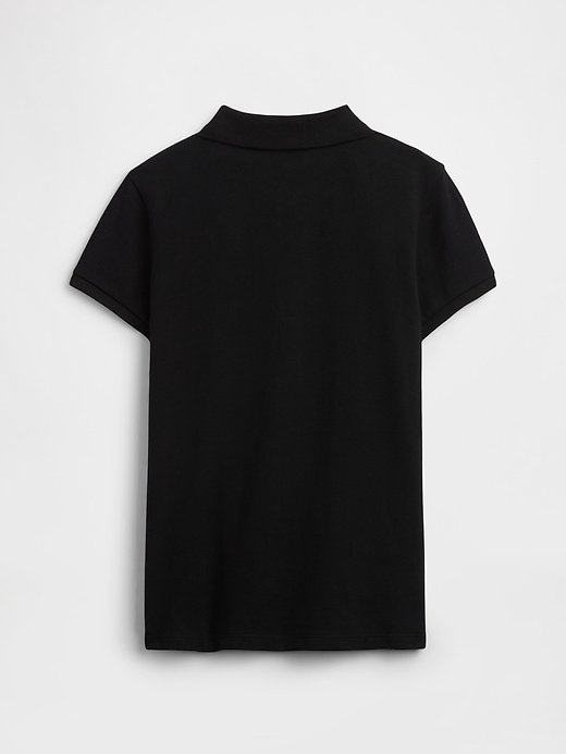 Image number 2 showing, Kids Uniform Stretch Pique Polo Shirt