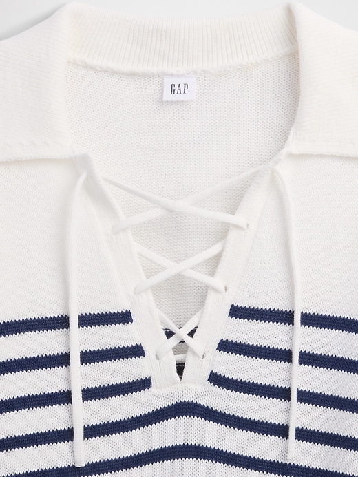 Image number 4 showing, Relaxed Collared Sweater