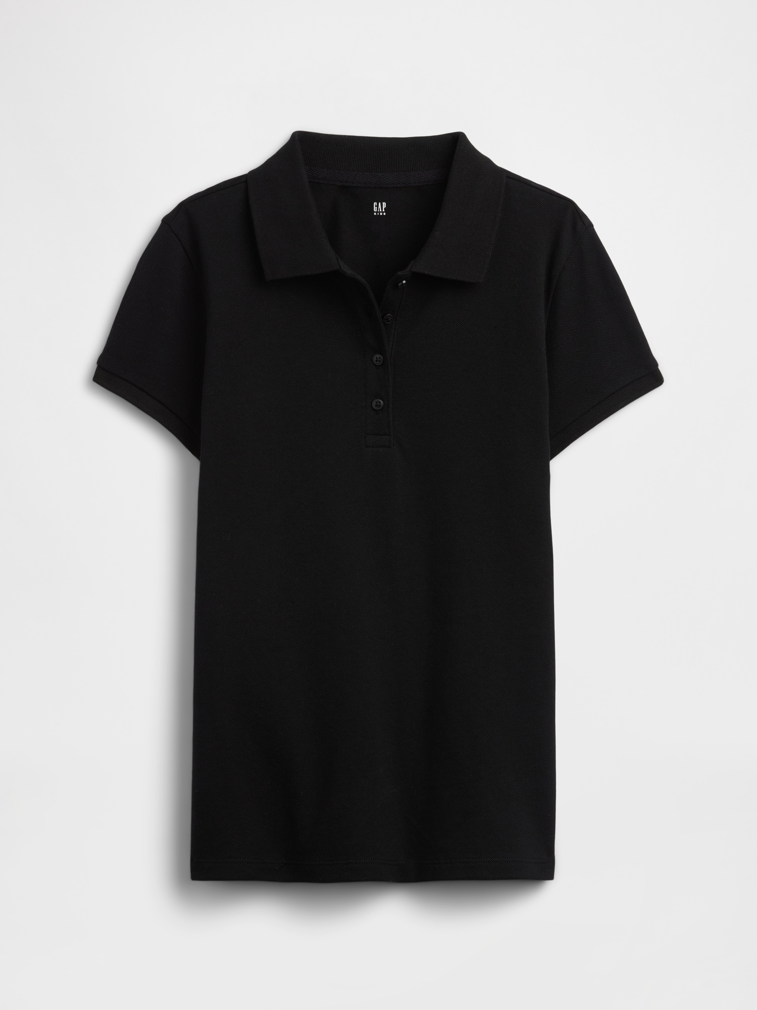 Kids Uniform Stretch Pique Polo Shirt