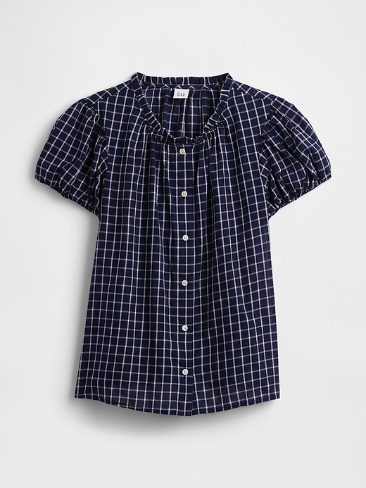 Image number 5 showing, Print Puff Sleeve Top