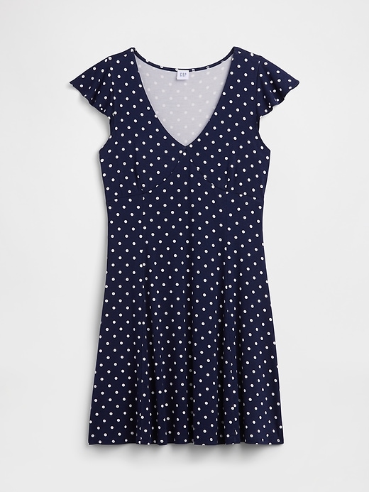 Image number 4 showing, V-Neck Mini Dress