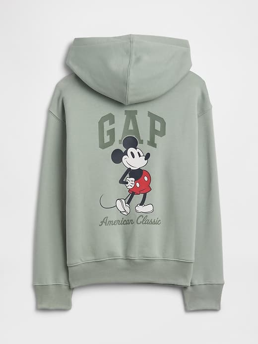 Image number 1 showing, GapKids × Disney Mickey Mouse Relaxed Logo Hoodie