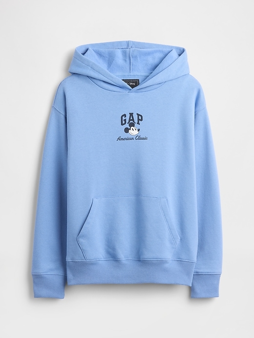 GapKids × Disney Mickey Mouse Relaxed Logo Hoodie | Gap Factory
