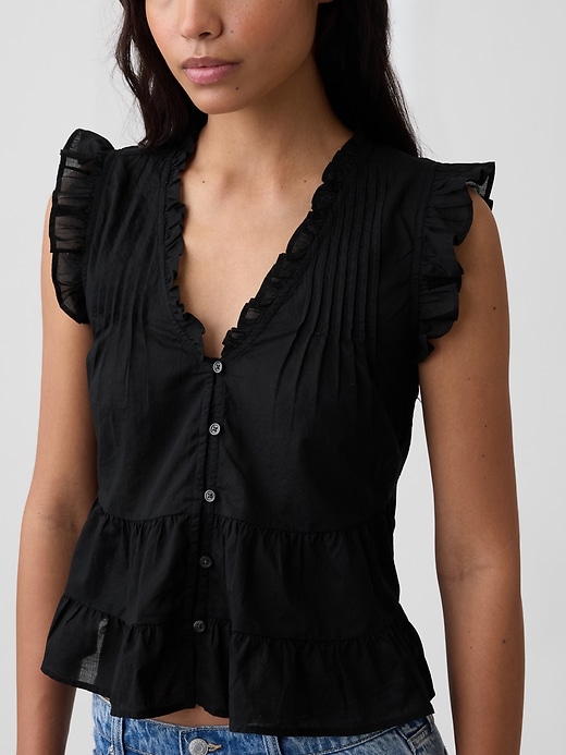 Image number 4 showing, Tiered Ruffle Top