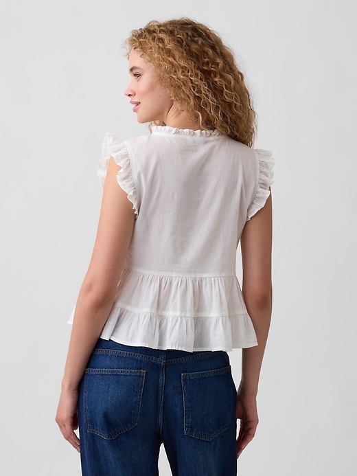 Image number 2 showing, Tiered Ruffle Top