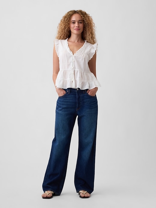 Image number 3 showing, Tiered Ruffle Top