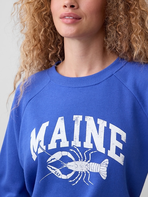 Image number 4 showing, Relaxed Graphic Sweatshirt