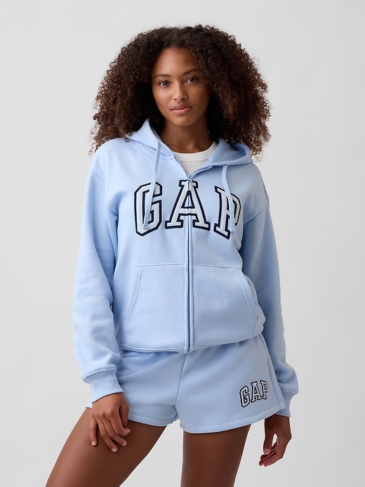 トップス Age Factory x CPG HOODIE - BLUE / L Adult Vintage Soft Oversized Zip Hoodie | Gap Factory