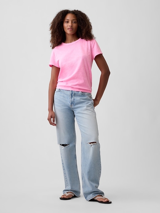 Image number 3 showing, ForeverSoft Relaxed Crewneck T-Shirt