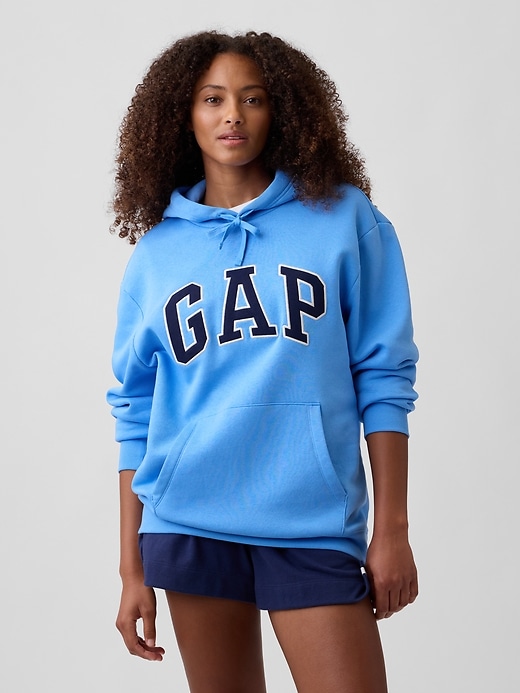 Image number 4 showing, Adult Relaxed Gap Logo Hoodie