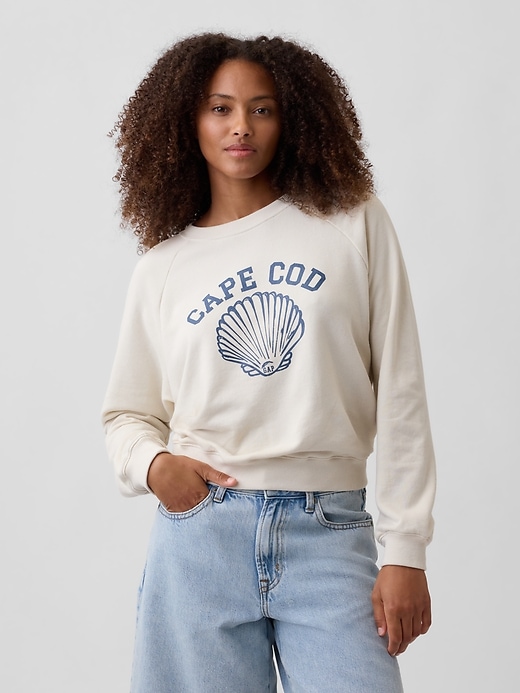 Image number 1 showing, Relaxed Graphic Sweatshirt
