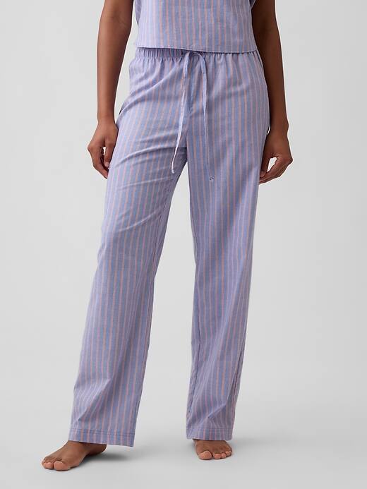 Image number 3 showing, Poplin PJ Pants