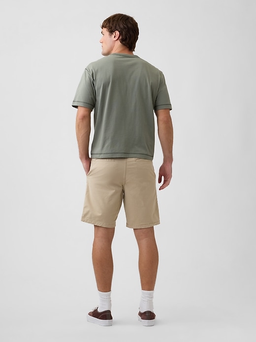 Image number 2 showing, 9" Essential Khaki Shorts