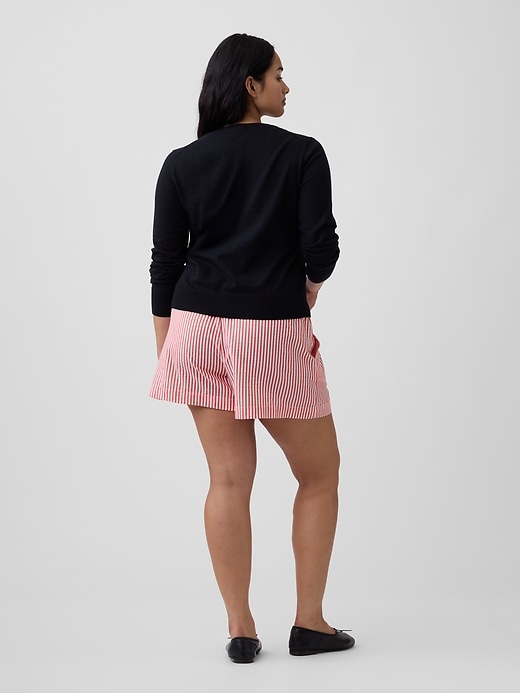 Image number 6 showing, 4" Relaxed Pull-On Seersucker Shorts