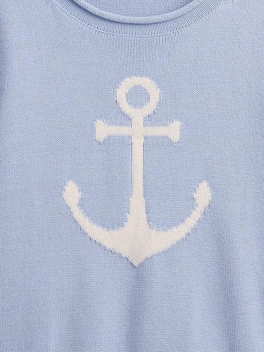 Image number 4 showing, Rollneck Intarsia Sweater