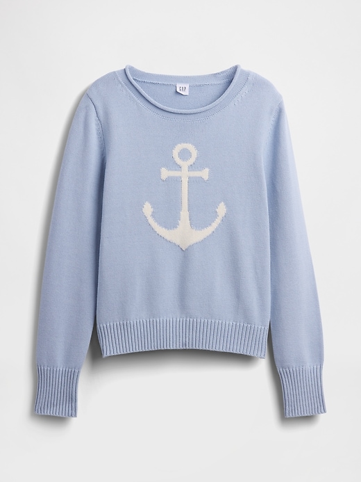 Image number 5 showing, Rollneck Intarsia Sweater