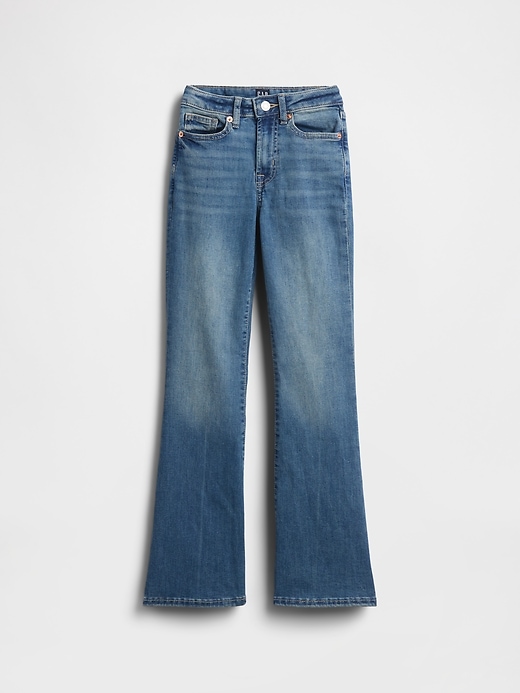 Image number 1 showing, Kids High Rise '70s Flare Jeans