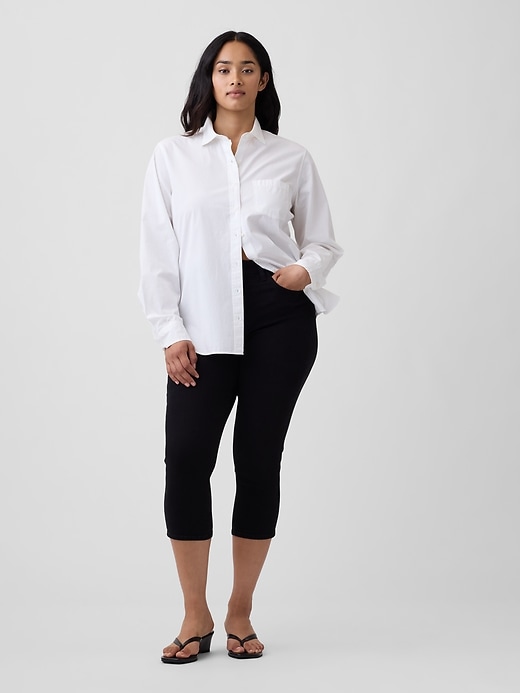 Image number 5 showing, Mid Rise Universal Capri Jeans