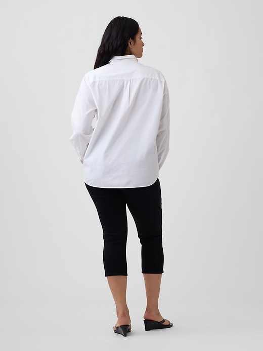 Image number 6 showing, Mid Rise Universal Capri Jeans