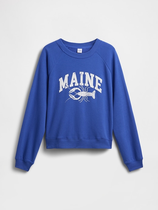Image number 5 showing, Relaxed Graphic Sweatshirt
