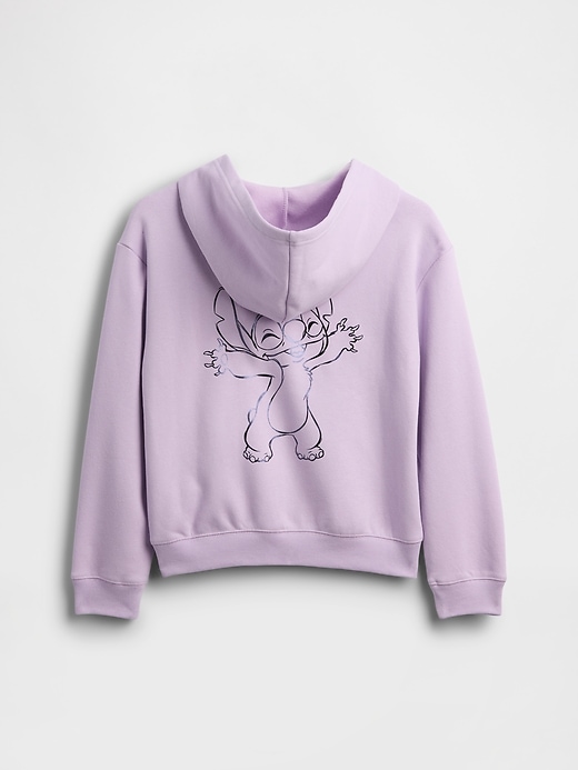 Image number 1 showing, GapKids × Disney Lilo and Stitch Relaxed Zip Hoodie