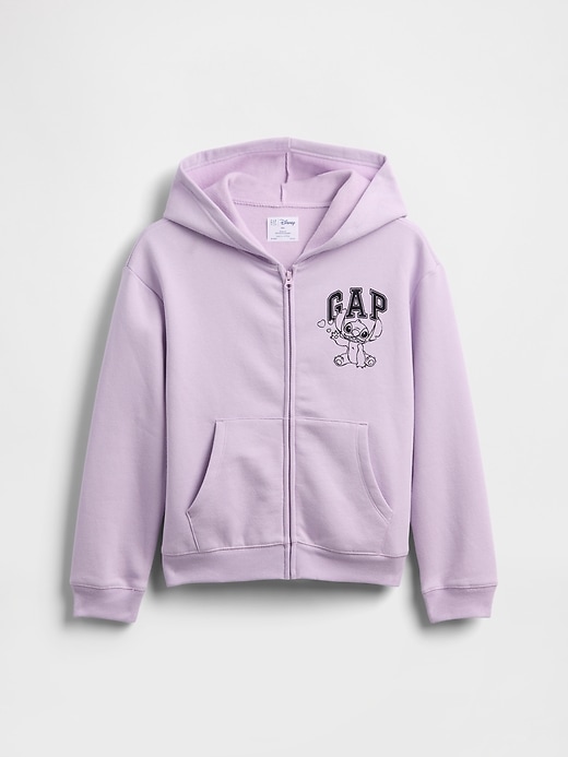 Image number 2 showing, GapKids × Disney Lilo and Stitch Relaxed Zip Hoodie