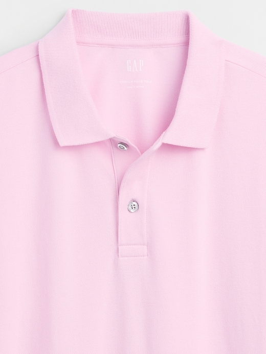 Image number 4 showing, Stretch Pique Polo Shirt