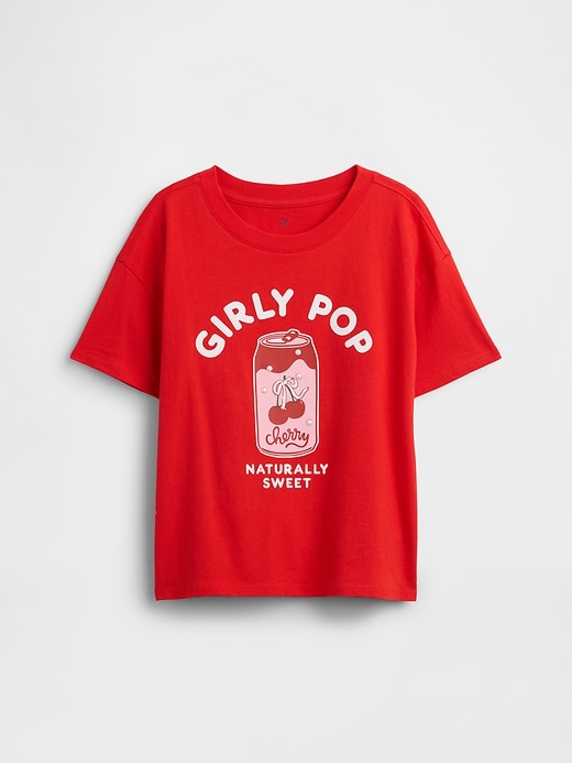 Image number 1 showing, Kids Relaxed Graphic T-Shirt