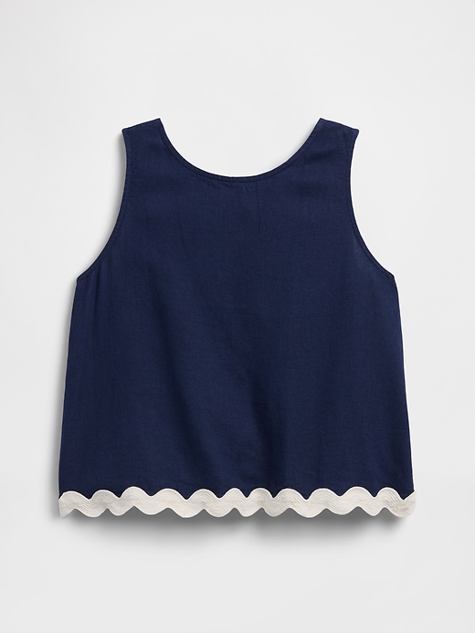 Image number 1 showing, Kids Linen-Blend Tank Top