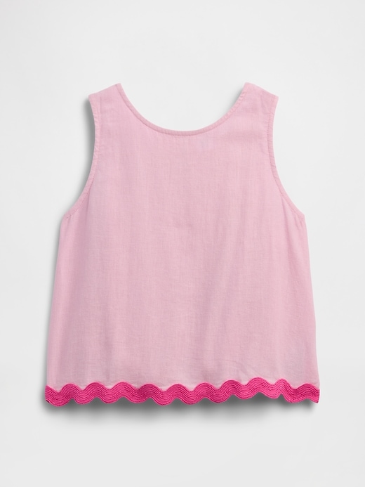 Image number 1 showing, Kids Linen-Blend Tank Top