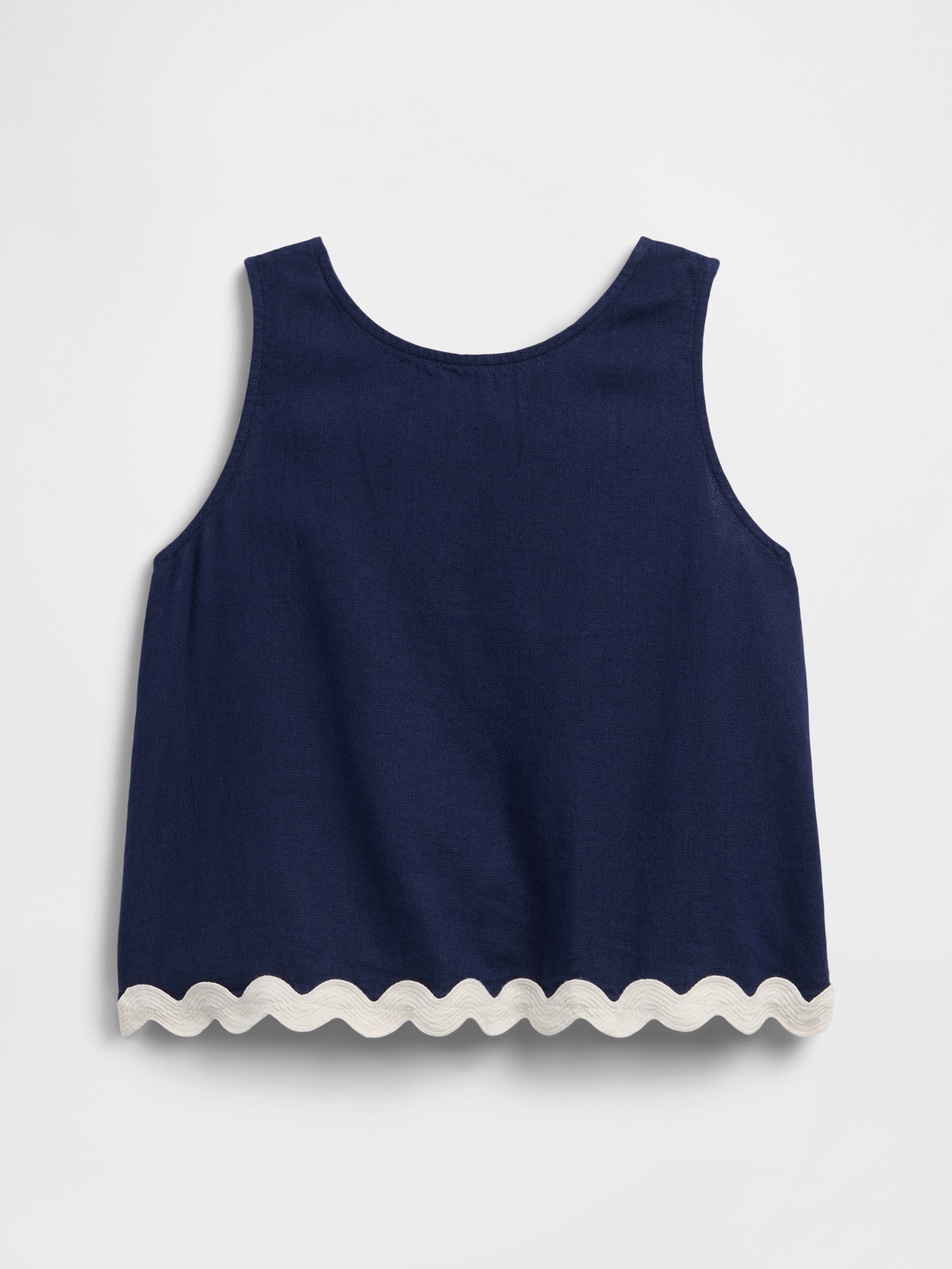 Kids Linen-Blend Tank Top