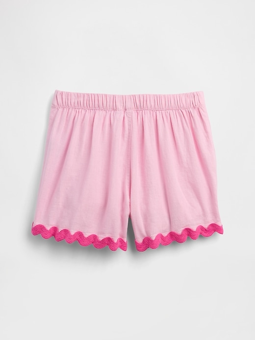 Image number 2 showing, Kids Pull-On Linen-Blend Skort