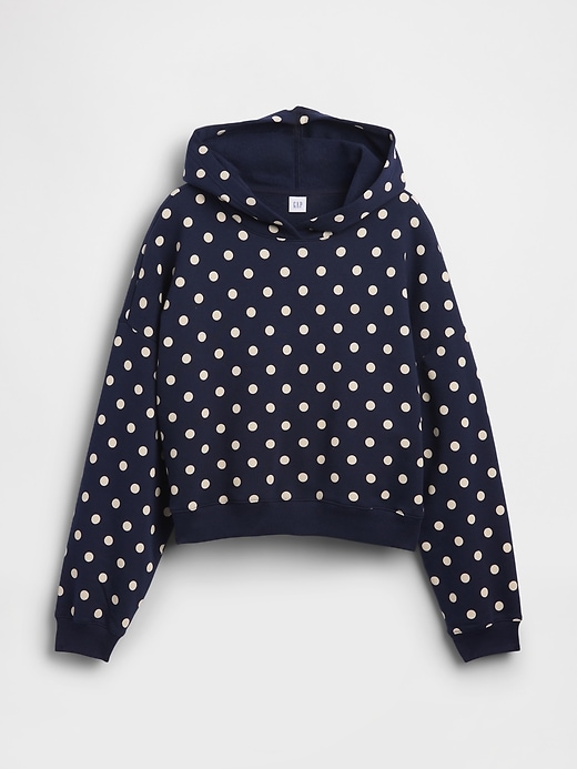 Image number 5 showing, Relaxed Gap Mini-Logo Cropped Hoodie