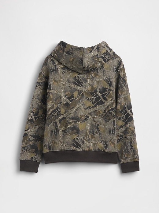 Image number 2 showing, Kids Relaxed Gap Logo Camo Hoodie
